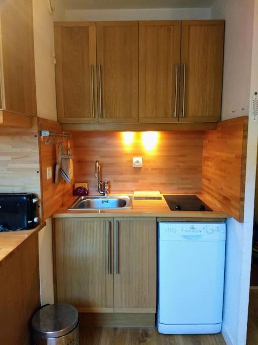 T2 Pour 4 Pers Style Chalet Pied Des Pistes Bolquere Exterior photo
